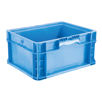 StakPak Plus 4845 System Containers, 15" W x 12" D x 7.5" H, Royal Blue  CC114 | TENAQUIP