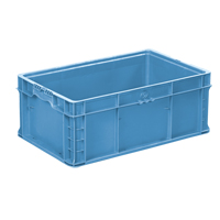 Orbis 6702352 Syst&egrave;me de contenants d'exp&eacute;dition 4845 de StakPak Plus, 15" la x 24" p x 9,5" h, Bleu royal