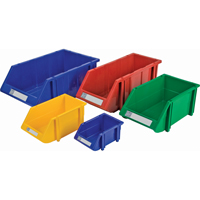 KLETON CC245 Bac empilable & &agrave; suspendre, 7-7/8" la, 7" h x 17-11/16" p, Rouge
