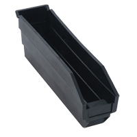 Quantum Storage System QSB100BR Recycled Shelf Bin, 11-5/8" W x 2-3/4" D x 4" H, 8 lbs. Capacity
