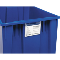 Quantum Storage System SNH010 Label Holder for Stack & Nest Tote
