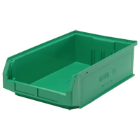 Quantum Storage System QMS531GN Giant Stacking Containers, 12.375" W x 19.75" D x 5.875" H, Green