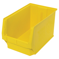 Giant Stacking Containers, 12.375" W x 19.75" D x 11.875" H, Yellow  CC372 | TENAQUIP