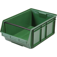 Quantum Storage System QMS743GN Contenants g&eacute;ants empilables, 18,375" la x 29" p x 11,875" h, Vert