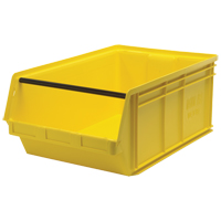 Quantum Storage System QMS743YL Contenants g&eacute;ants empilables, 18,375" la x 29" p x 11,875" h, Jaune