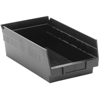 Quantum Storage System QSB102BK Bacs pour tablette, 6-5/8" la x 4" H x 11-5/8" p, Noir, Capacit&eacute; 30 lb