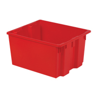 Lewis Bins+ 5800002 Contenants Stack-N-Nest Polylewton, 13" x 24" x 20", Rouge