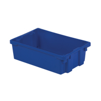 Lewis Bins+ 5850037 Contenants Stack-N-Nest Polylewton, 6,2" x 20,1" x 13", Bleu