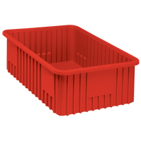 Quantum Storage System DG93080RD Contenants Divider Box, Plastique, 22,5" la x 17,5" p x 8" h, Rouge