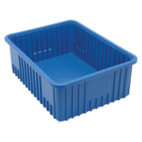 Quantum Storage System DG93080BL Contenants Divider Box, Plastique, 22,5" la x 17,5" p x 8" h, Bleu