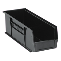 Quantum Storage System QUS234BK Ultra Stack & Hang Bin, 5-1/2" W x 5" H x 14-3/4" D, Black