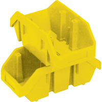 Quantum Storage System QP1867YL Boîtes &agrave; ramassage rapide "Quick Pick", 7" x 6,625" x 18,5", Jaune
