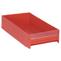 Quantum Storage System IDR203RD Cabinet Drawer, 5-5/8" W x 11" D x 2-1/2" H, Red