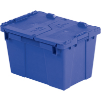 Flipak<sup>®</sup> Polyethylene Plastic (PE) Distribution Containers, 15.2" x 10.9" x 9.7", Blue  CF266 | TENAQUIP