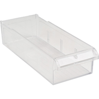 KLETON CC455 Replacement Drawer for KPC-500 Parts Cabinets, Plastic, 3-1/2" W x 8-5/8" D x 2-7/10" H, Clear