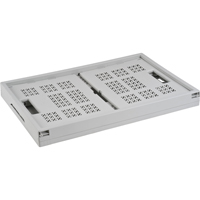 KLETON CF326 Bac repliable, 21" lo x 14" la x 10,5" h, Gris