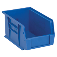 Quantum Storage System QUS221BL Bacs ultra empilable & suspendable, 6" la, 5" h x 9-1/4" p, Bleu