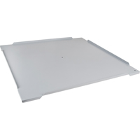 KLETON CF402 Heavy-Duty Industrial Carousel Drawer Cabinets, Steel, 27-1/2" W x 27-1/2" D x 1" H, Grey