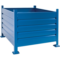 KLETON CF457 Bulk Stacking Containers, 30" H x 34.5" W x 40.5" D, 4500 lbs. Capacity