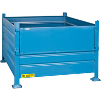 Bulk Stacking Containers, 30" H x 40.5" W x 48.5" D, 4500 lbs. Capacity CF460 | TENAQUIP