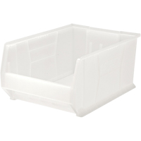Quantum Storage System QUS954CL Hulk Containers, 16-1/2" W x 11" H x 23-7/8" D, Clear