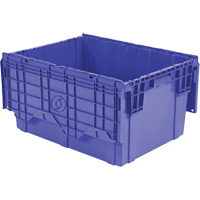 Orbis 5890599 Contenants de distribution Flipak en plastique poly&eacute;thyl&egrave;ne (PE), 27,9" x 20,9" x 15,2", Bleu