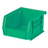 KLETON CF821 Stack & Hang Bin, 4-1/8" W x 3" H x 5-3/8" D, Green