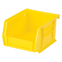 KLETON CF823 Stack & Hang Bin, 4-1/8" W x 3" H x 5-3/8" D, Yellow