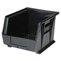 KLETON CF844 Bac empilable & &agrave; suspendre, 8-1/4" la, 7" h x 10-3/4" p, Noir