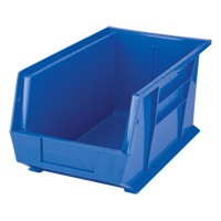 Stack & Hang Bin, 8-1/4" W x 7" H x 14-3/4" D, Blue CF845 | TENAQUIP