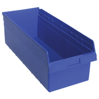 Quantum Storage System QSB816BL Bacs pour &eacute;tag&egrave;re Store-Max, 11-1/8" la x 8" H x 23-5/8" p, Bleu, Capacit&eacute; 68 lb