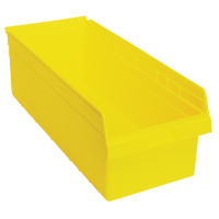 Quantum Storage System QSB816YL Bacs pour &eacute;tag&egrave;re Store-Max, 11-1/8" la x 8" H x 23-5/8" p, Jaune, Capacit&eacute; 68 lb