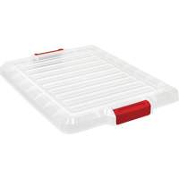 Quantum Storage System LID1915CL Lid for Plastic Latch Container