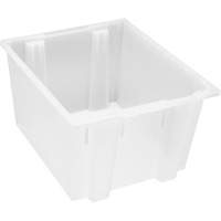 Quantum Storage System SNT230CL Contenant robuste Stack & Nest, 13" x 19,5" x 23,5", Transparent