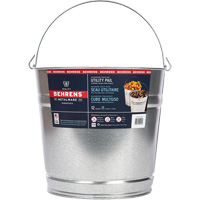  CG159 Pail, Galvanized Steel, 11 L