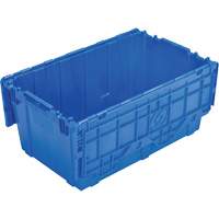 FP243C FliPak Nestable Tote, 26.9" x 16.9" x 12.1", Blue  CG166 | TENAQUIP