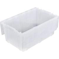 Orbis 5899934 Bac emboîtable FP243C FliPak, 26,9" x 16,9" x 12,1", Transparent