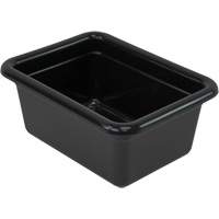 Quantum Storage System FSB-1295BK Bac d'entreposage tout usage, 5-1/8" ha x 9-1/16" p x 12-1/16" lo, Plastique, Noir