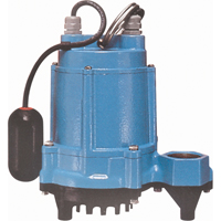Little Giant Pump Company 506602 Pompes de puisard/pour effluents pour temp&eacute;ratures &eacute;lev&eacute;es, 50 gal./h, 115 V, 10,1 A, 1/3 CV
