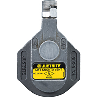 Justrite 08306 EVENT A BARIL HORIZONTAL  ACIER INOXYDABLE