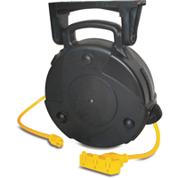 Lind Equipment 8040-T Industrial Cord Reels, 40', SJTW, 12/3 Gauge, 15 A