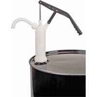 KLETON DC123 Lever-Type Drum Pump, PTFE, 14 oz./Stroke, Fits 5-55 Gal.