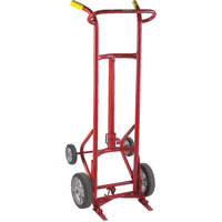 Wesco 240001 15BT Deluxe Drum Hand Truck, Steel Construction, 30 - 55 US Gal. (25 - 45 Imperial Gal.)
