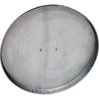 Vestil DC-245-H Galvanized Steel Open Head Drum Cover