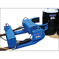 Morse 290F Grip+Go Power-Grip Fork Mount Drum Handler, 15 - 55 US Gal. (12.5 - 45 Imperial Gal.) Drum Size, 1500 lbs./680 kg Cap.