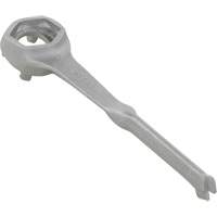 Vestil BNW-A Single Ended Specialty Bung Nut Wrench, 1-1/2" Opening, 4-1/4" Handle, Non-Sparking Aluminum