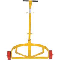 Vestil LO-DC-PU Socle roulant &agrave; profil bas pour baril, Fabriqu&eacute; en Acier, 30 gal. US (24.9 gal. imp.)/5 gal. US (4,1 gal. imp.)/55 gal. US (45,8 gal imp&eacute;rial)