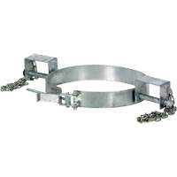 Tilting Drum Ring, 30 US Gal. (24.98 Imperial Gal.) Drum Size, 1200 lbs./544 kg Cap.  DC833 | TENAQUIP