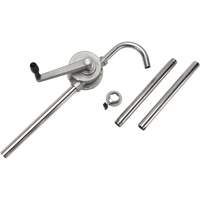 KLETON DC865 Pompe rotative pour baril, Acier inoxydable, Pour capacit&eacute; 55 gal., 12 oz/course