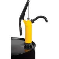 KLETON DC868 Lever-Type Drum Pump, Polypropylene, 14 oz./Stroke, Fits 5-55 Gal.